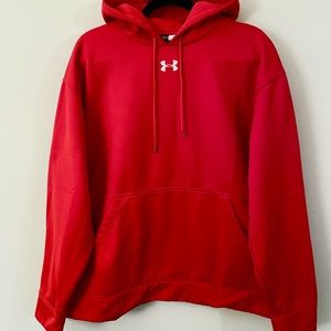 red under armor hoodie ❤️